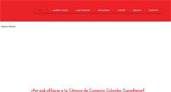 Desktop Screenshot of cccc.com.co